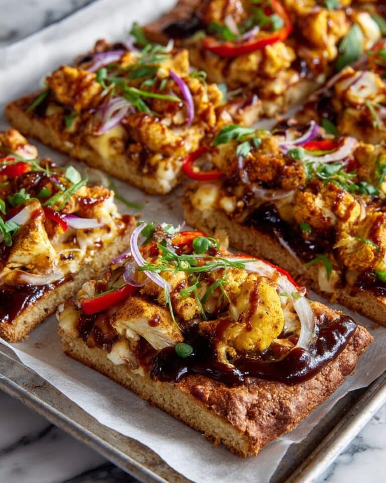 BBQ Chicken Flatbreads Recipe