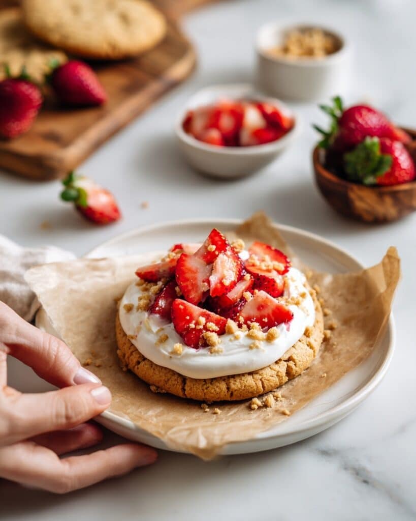 The Best Strawberry Cheesecake Cookies Recipe