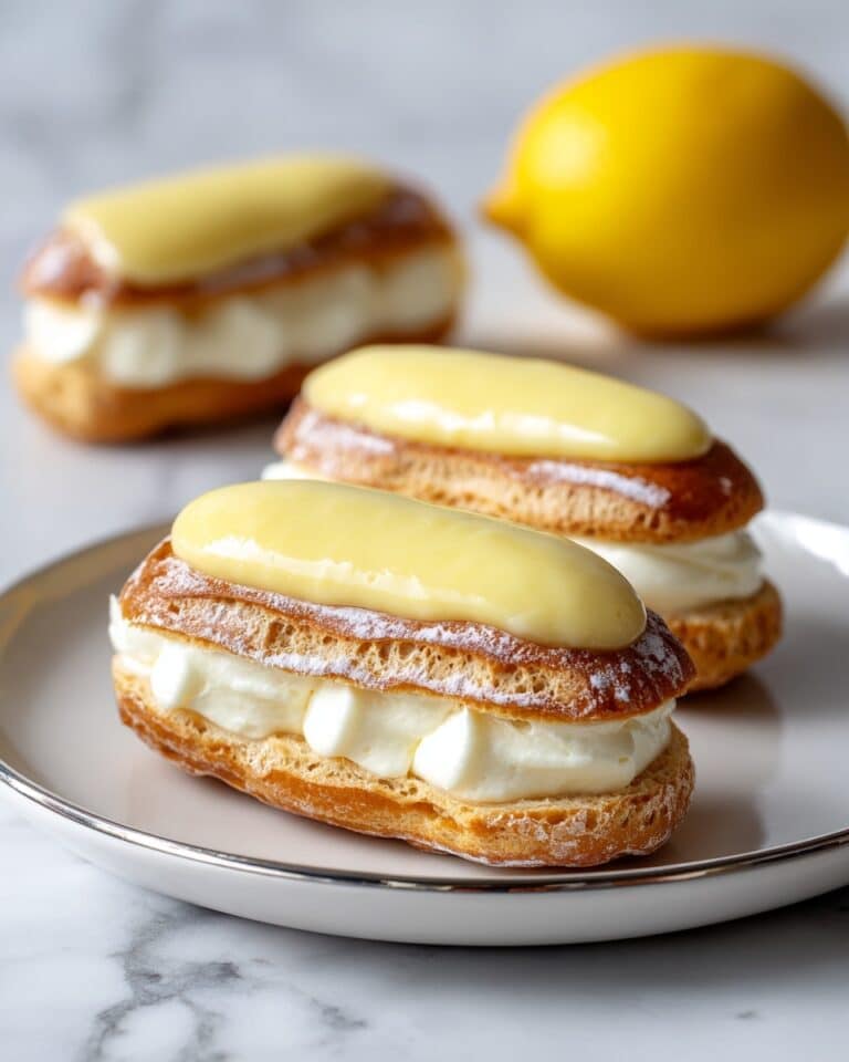 Lemon Eclairs Recipe