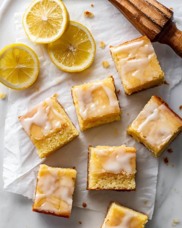 Lemon Brownies Recipe