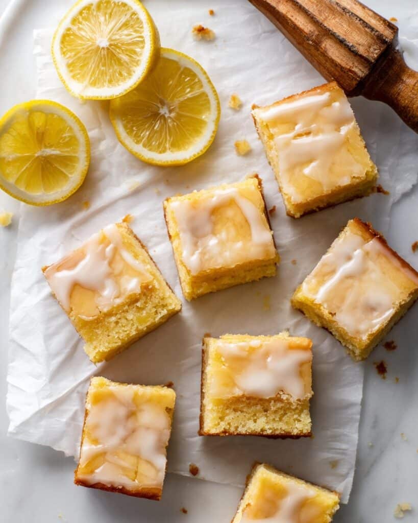 Lemon Brownies Recipe