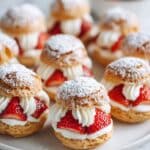 Strawberry Cream Puffs Recipe