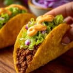 Crispy Black Bean Mushroom Tacos with Chipotle Crema and Lime Pickled Onions Recipe