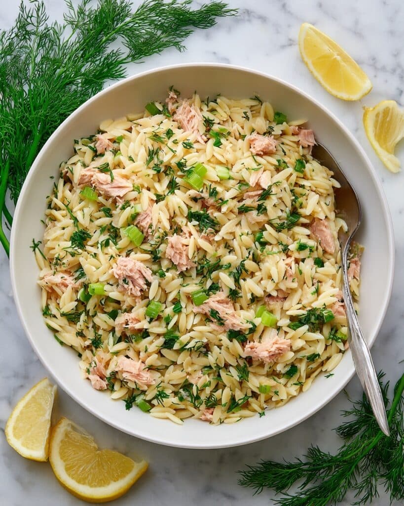 Tuna and Orzo Pasta Salad Recipe