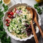 Mediterranean Tuna Salad with Orzo and Feta Recipe