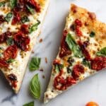 Pepper and Cherry Tomato White Pizza Recipe