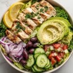 Lemon Herb Mediterranean Chicken Salad Recipe