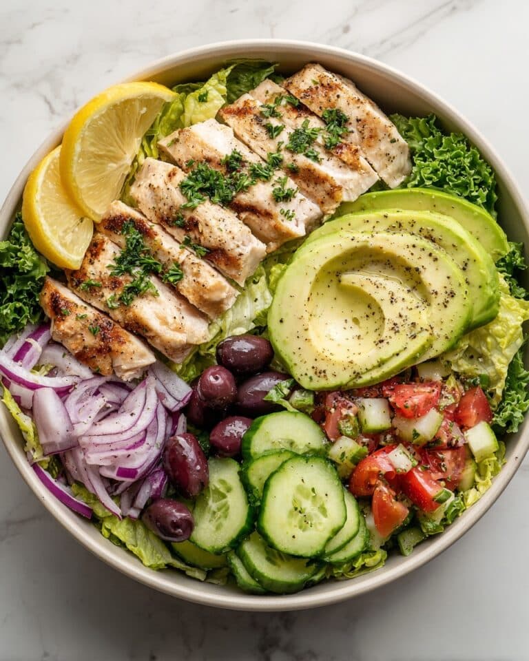 Lemon Herb Mediterranean Chicken Salad Recipe
