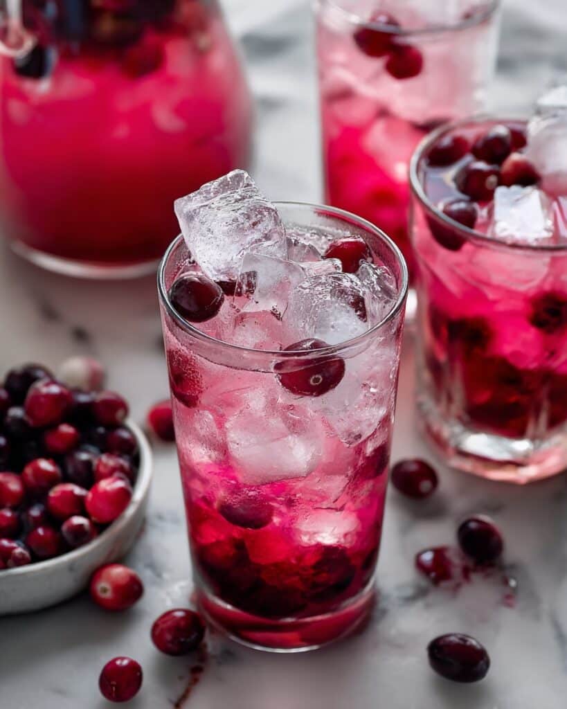 Cranberry Vodka Spritzer – A Holiday Cocktail Recipe