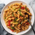 Easiest Ever Creamy Chicken Fajita Pasta Recipe