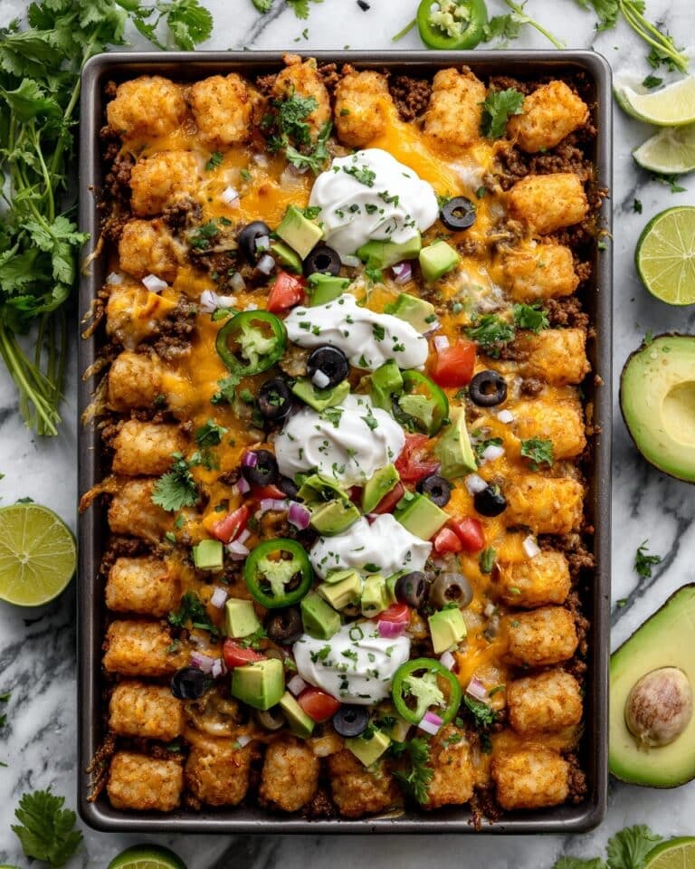 Tater Tot Nachos Recipe