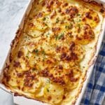 Dad’s Creamy & Cheesy Au Gratin Potatoes Recipe
