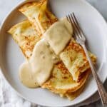 Easy Creamy White Chicken Enchiladas Recipe