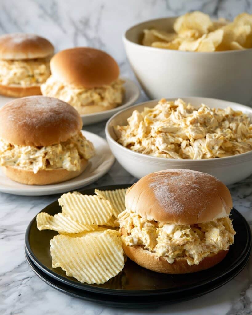 Ohio Shredded Chicken Sandwich Recipe