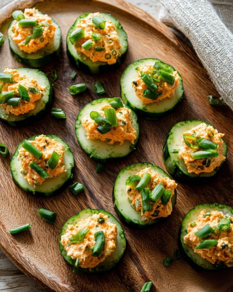 Spicy Tuna Cucumber Bites Recipe