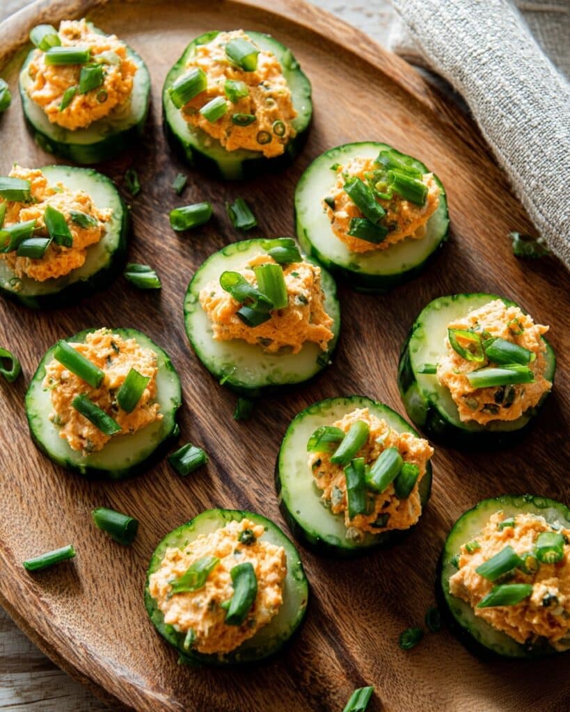 Spicy Tuna Cucumber Bites Recipe