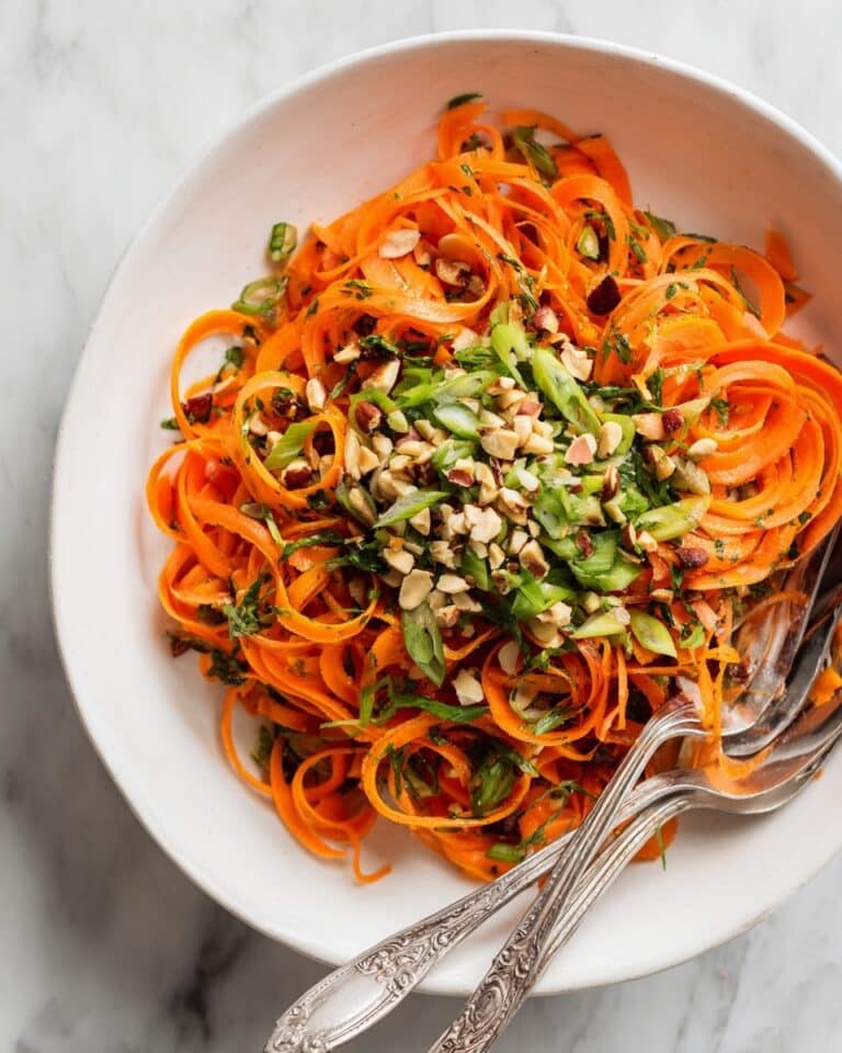 Carrot Salad with Citrus, Ginger, and Peanuts Recipe
