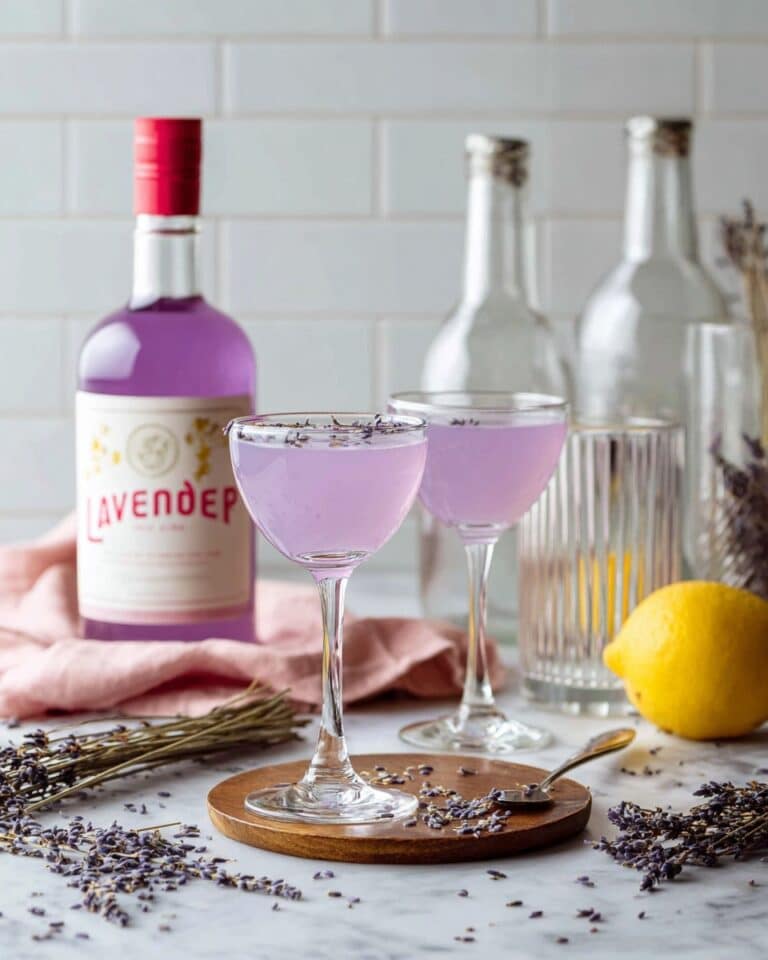 Lavender Lemon French 75 Mocktail Recipe