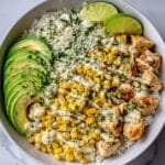 Street Corn Chicken Bowls Recipe