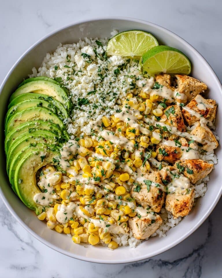Street Corn Chicken Bowls Recipe