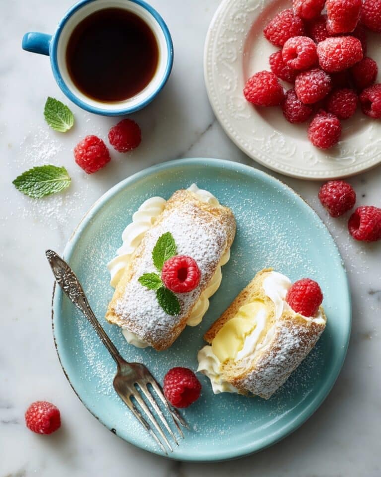 Lemon Berry Eclairs Recipe