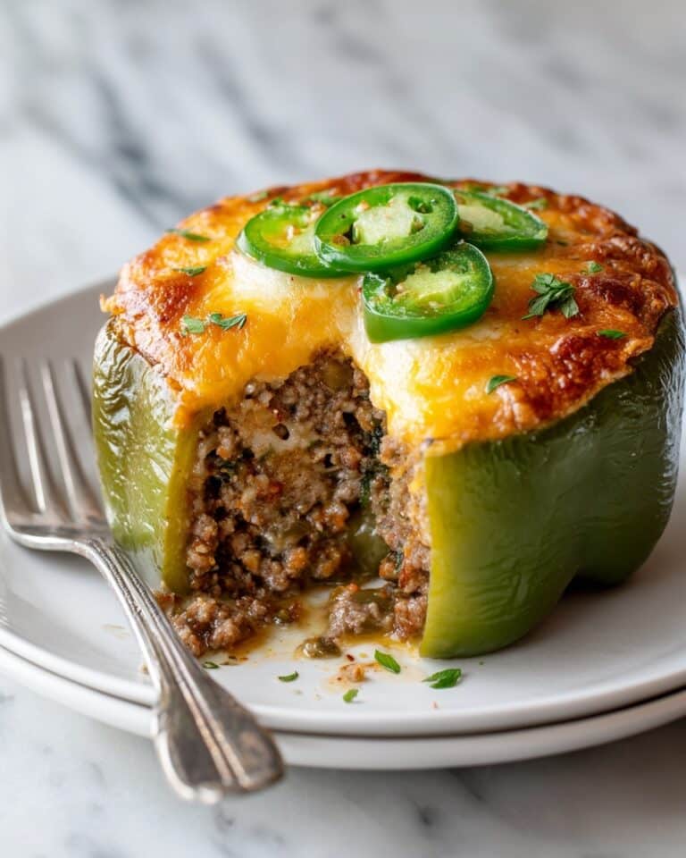 Tex Mex Cornbread Stuffed Peppers Recipe