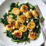 Crispy Gnocchi with Spinach and Feta Recipe