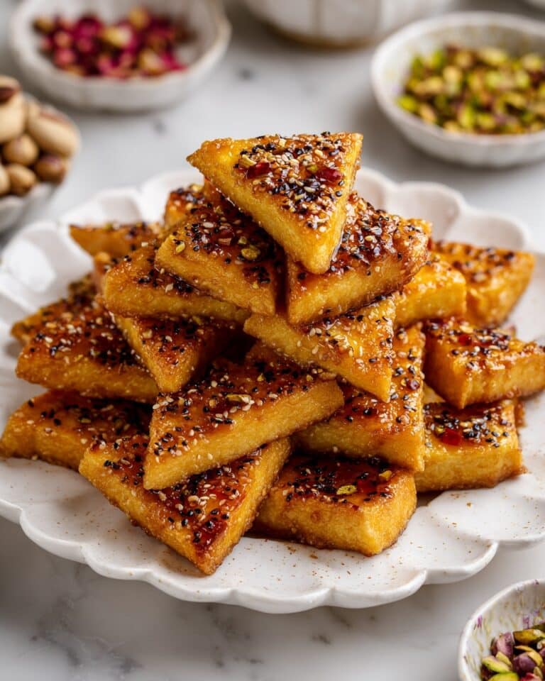 Easy Hot Honey Halloumi Appetizer Recipe