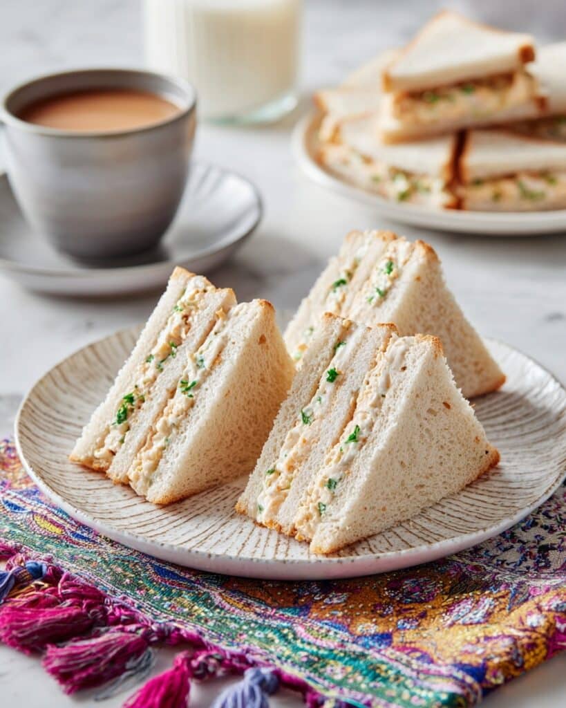 Pakistani Bakery Creamy Chicken Mayo Sandwich Two Ways Recipe