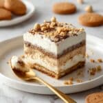 No Bake Pumpkin Dessert with Gingersnap Cookies Recipe