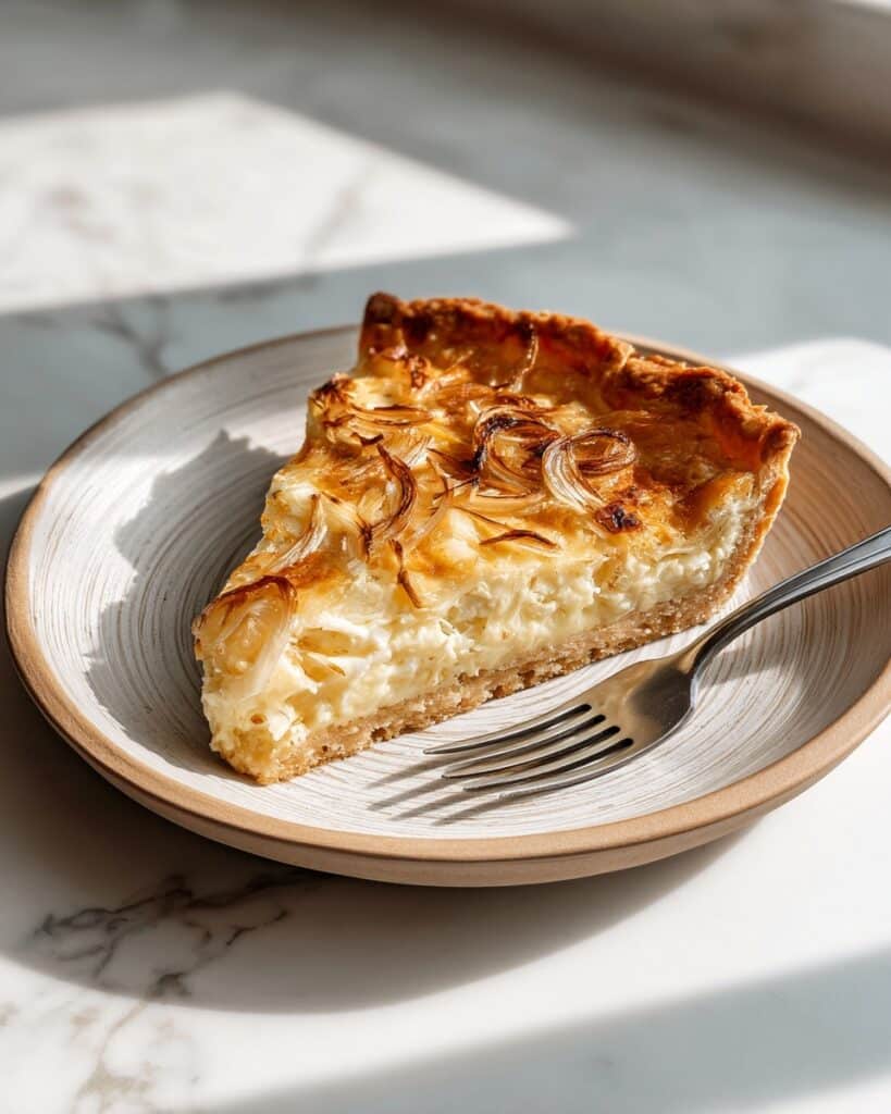 Caramelized Fennel and Goat’s Cheese Tart Recipe