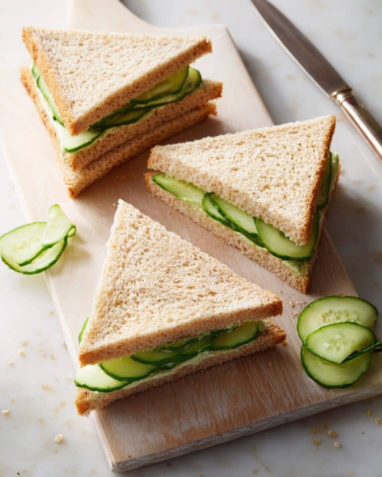 Real English Cucumber Tea Sandwiches Recipe