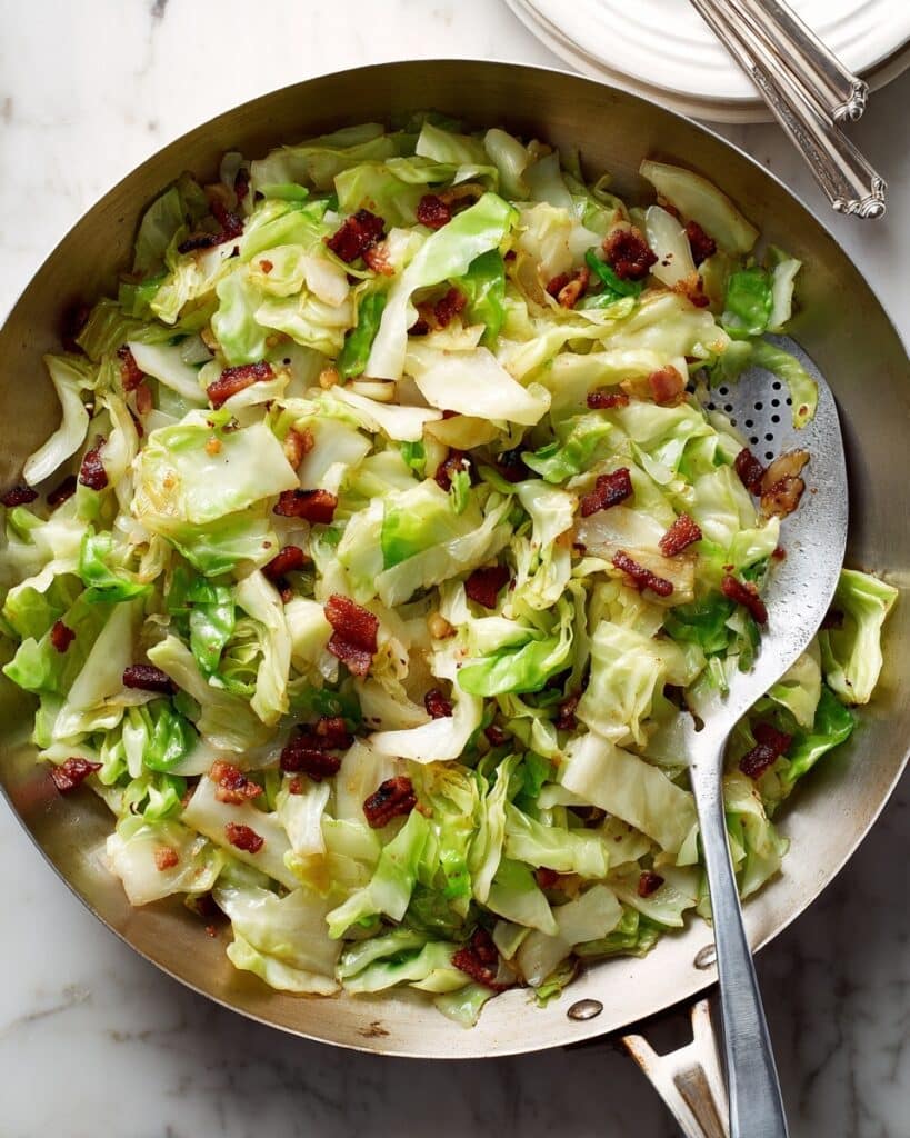 Easy Fried Cabbage Recipe