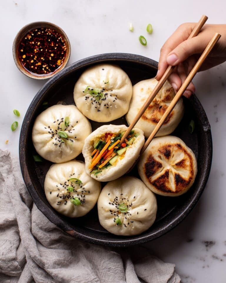 Pan-fried Steamed Buns ‘生煎包’ (Sheng Jian Bao) Recipe