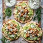 Sheet Pan Chicken Pita with Herby Ranch Recipe