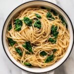 Spaghetti & Spinach with Sun-Dried Tomato Cream Sauce Recipe