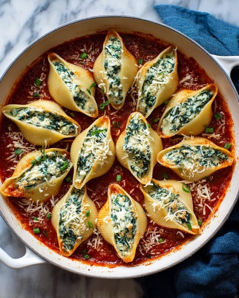 The Best Spinach and Ricotta Stuffed Shells Recipe