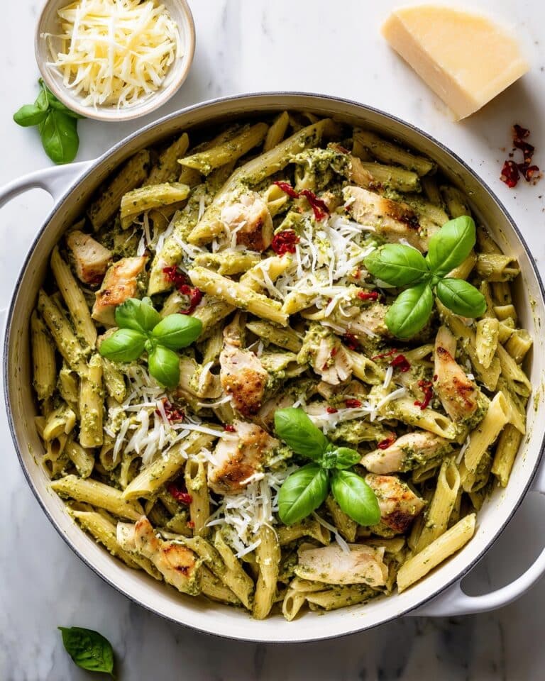 Chicken Pesto Pasta Recipe