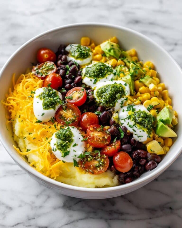 Loaded Potato Taco Bowl Recipe