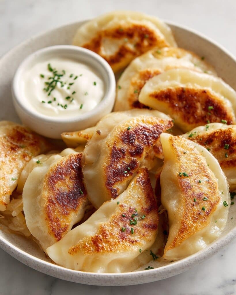 Cheesy Potato Pierogi Recipe