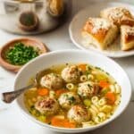Chicken Meatball Soup Recipe