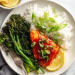 Sheet Pan Thai Baked Fish with Broccolini Recipe