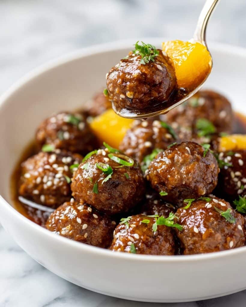 The Best Crockpot Teriyaki Meatballs Recipe