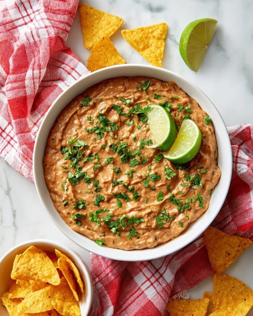 Instant Pot Refried Bean Dip Recipe