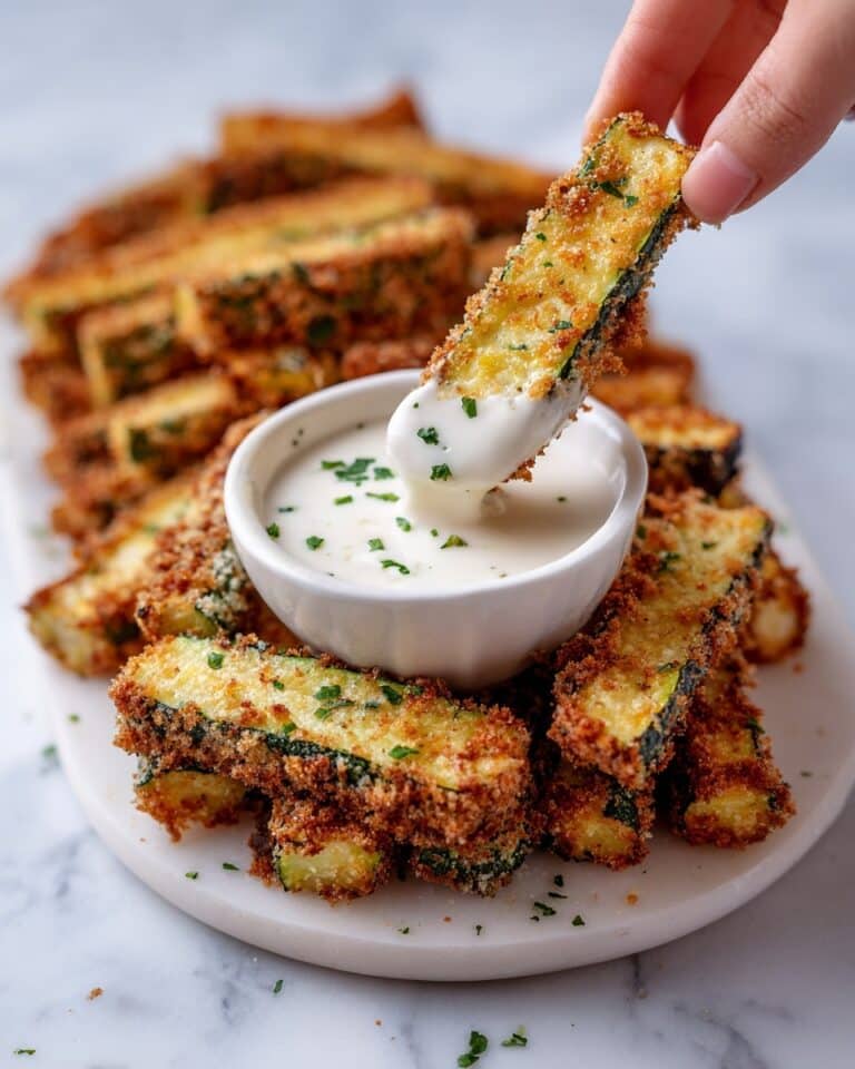 Crispy Zucchini Fries (Keto + Low Carb) Recipe