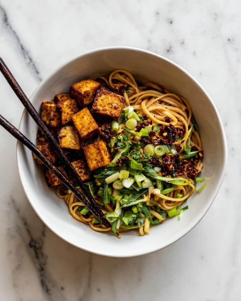 Miso Chili Crisp Noodles Recipe