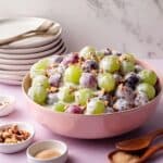 Creamy Grape Salad with Pecans Recipe