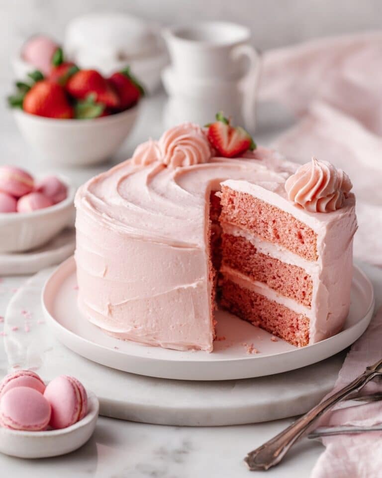 Mamaw Emily’s Strawberry Cake Recipe