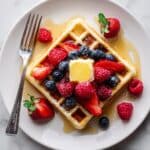 Sourdough Waffles Recipe