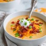 Crock Pot Loaded Baked Potato Soup Recipe